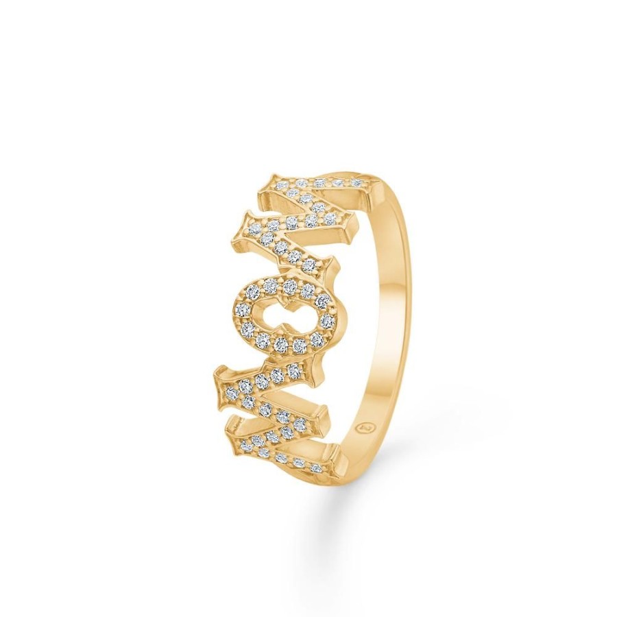 Jewellery Mads Z | Wow/Mom Ring 14 Ct. Gold