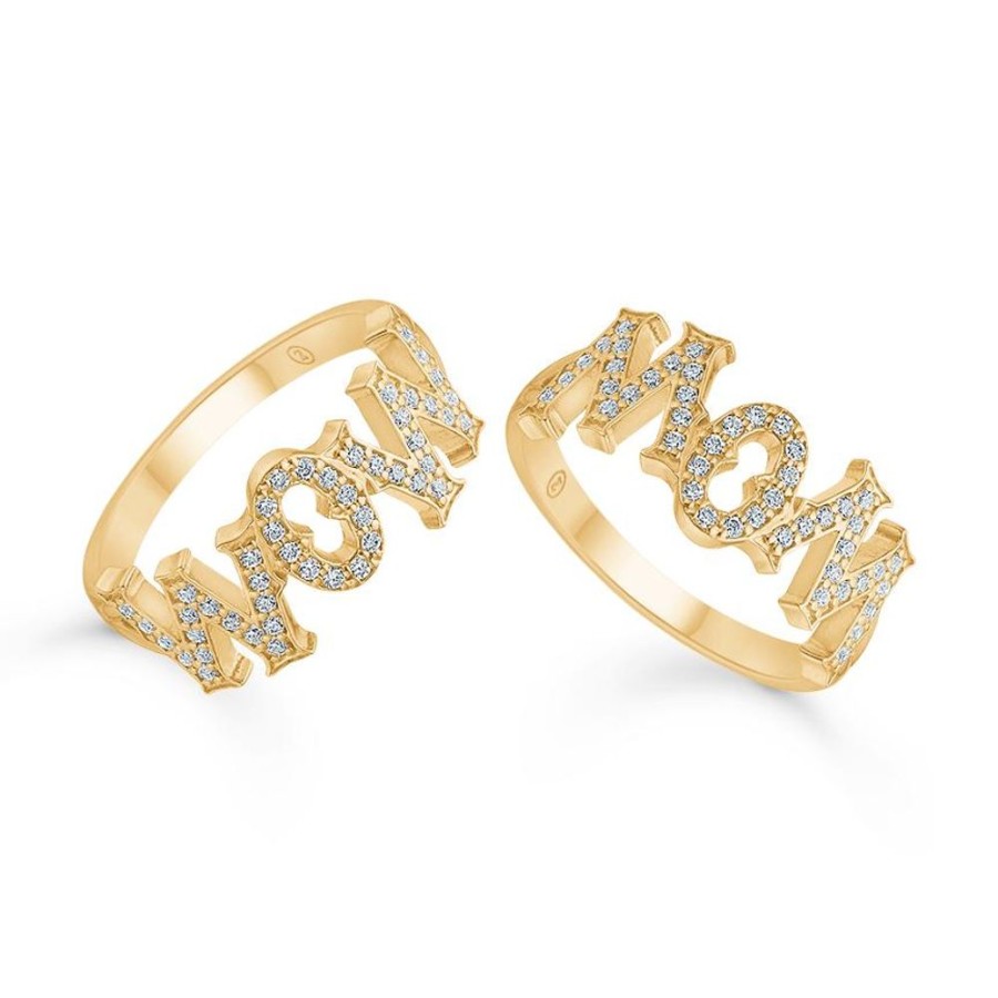 Jewellery Mads Z | Wow/Mom Ring 14 Ct. Gold