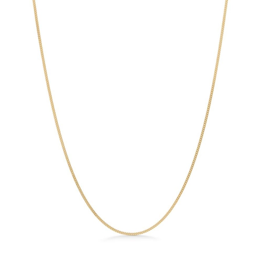 Jewellery Mads Z | 8 Kt. Gold Necklace Panser, 80 Cm