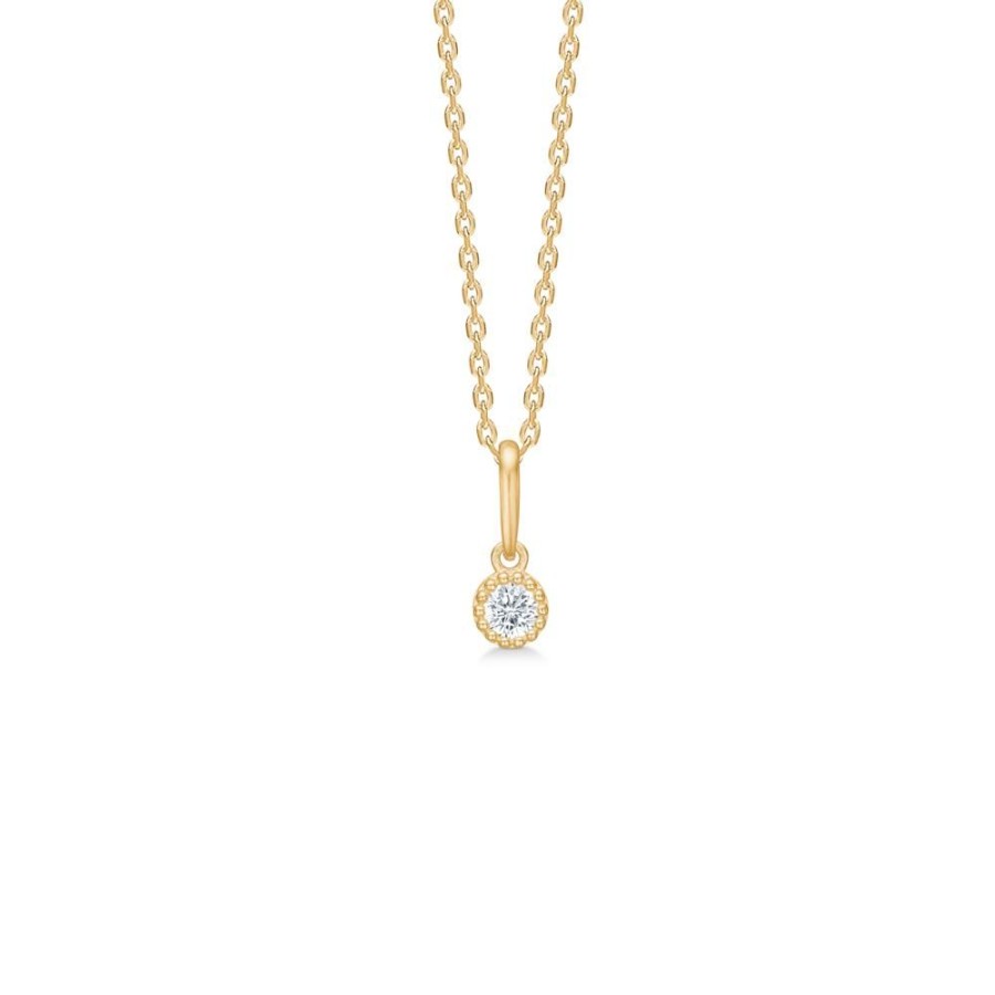 Jewellery Mads Z | Dido Pendant In 8 Kt. Gold