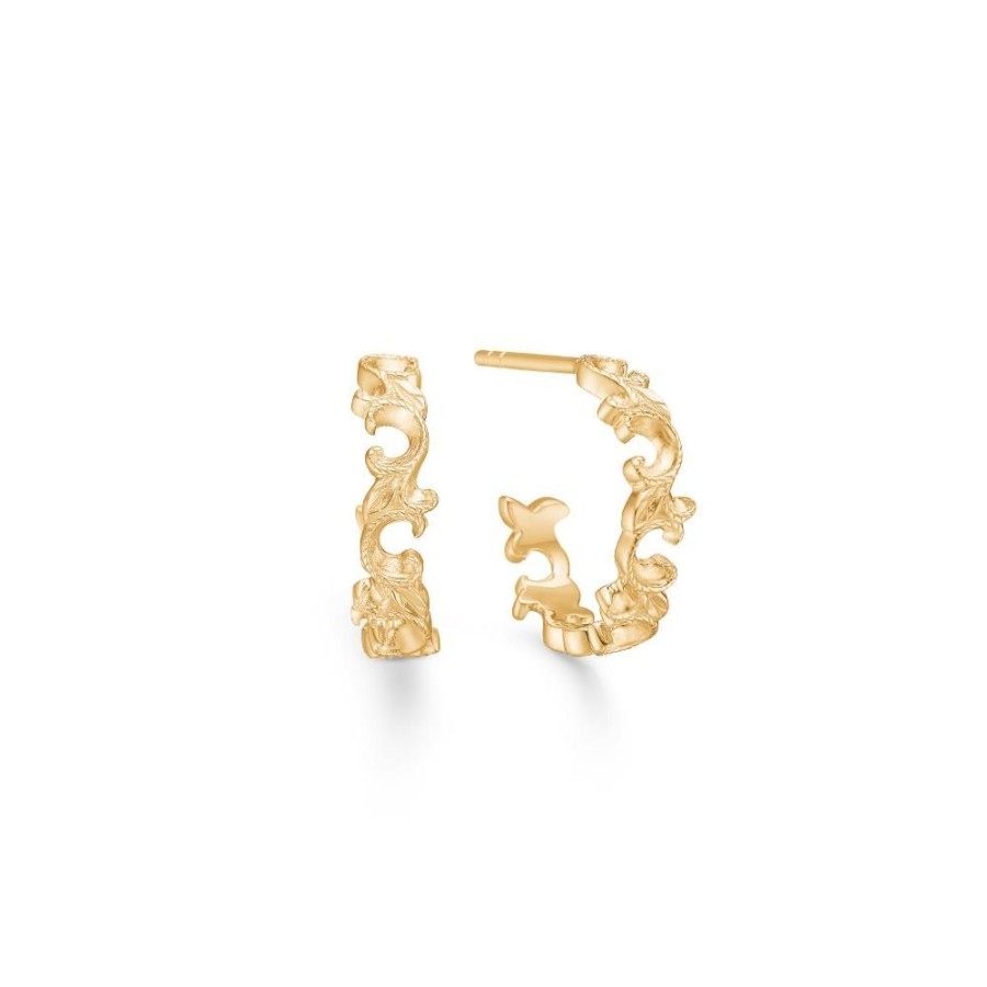 Jewellery Mads Z | Vintage Earrings In 14 Ct. Gold