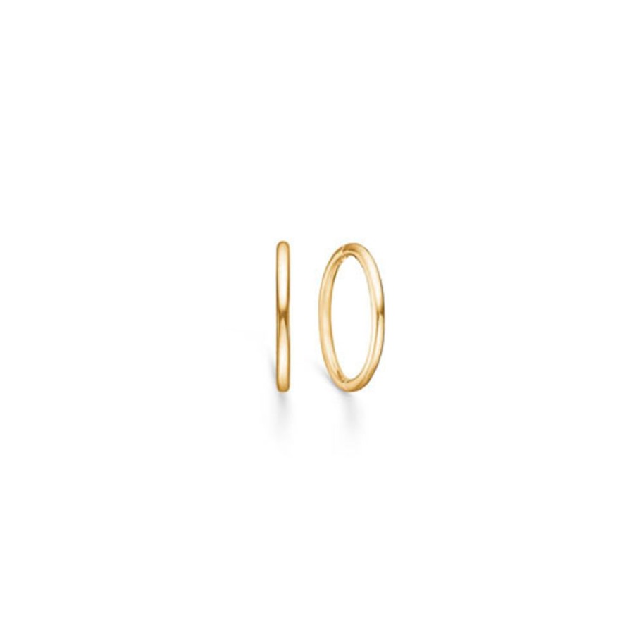 Jewellery Mads Z | 8 Ct. Gold Hoops 12 Mm