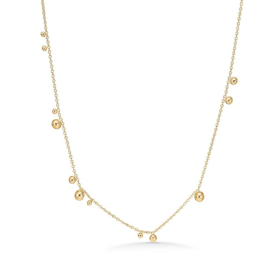 Jewellery Mads Z | Bubbles Necklace In 14 Ct. Gold