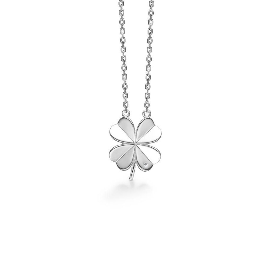 Jewellery Mads Z | Clover Silver Necklace