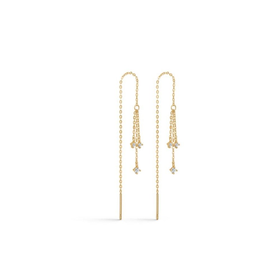 Jewellery Mads Z | Aya Earrings In 8 Kt. Gold