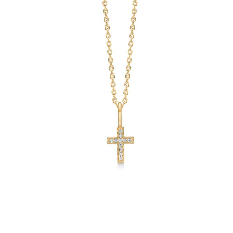 Jewellery Mads Z | Maria Pendant In 8 Kt. Gold