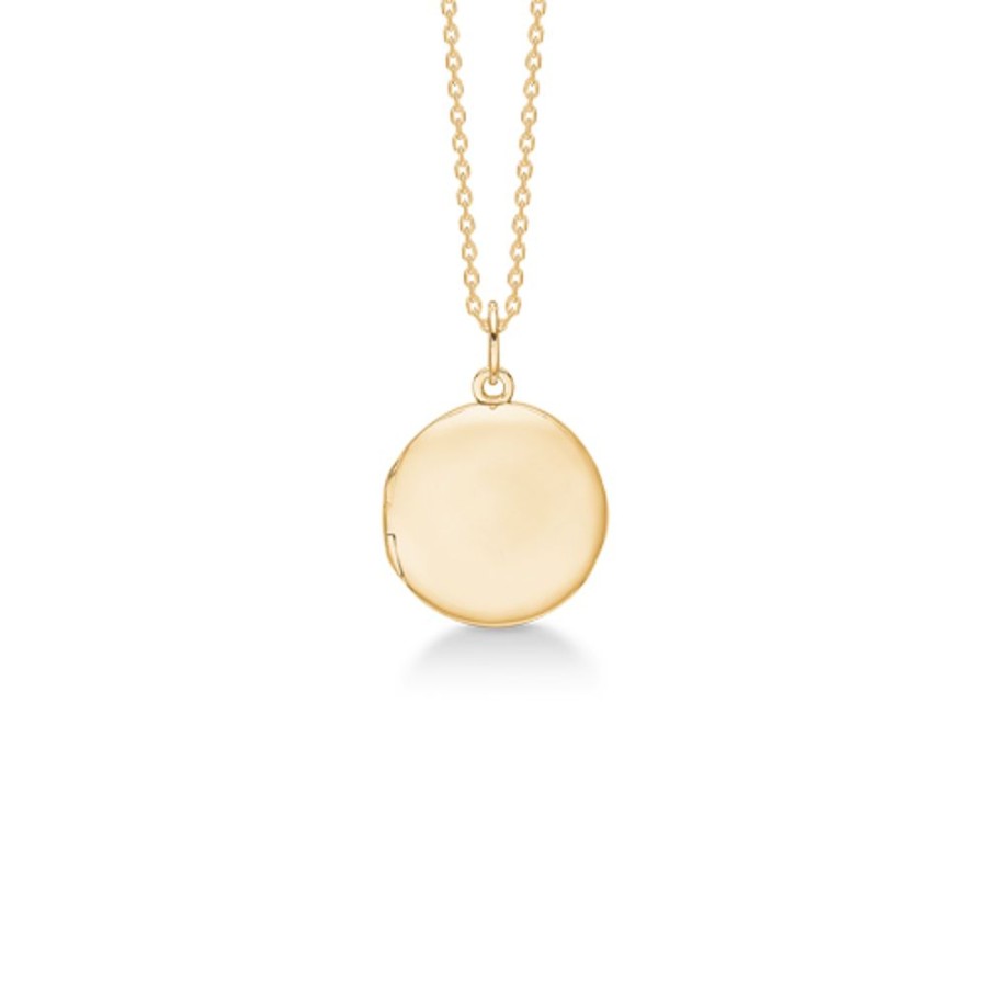 Jewellery Mads Z | Locket Medallion In 14 Kt. Gold