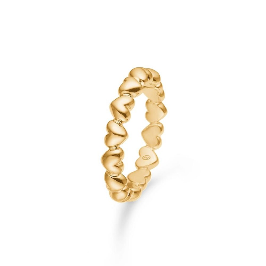 Jewellery Mads Z | Poetry Heart Ring In 14 Ct. Gold