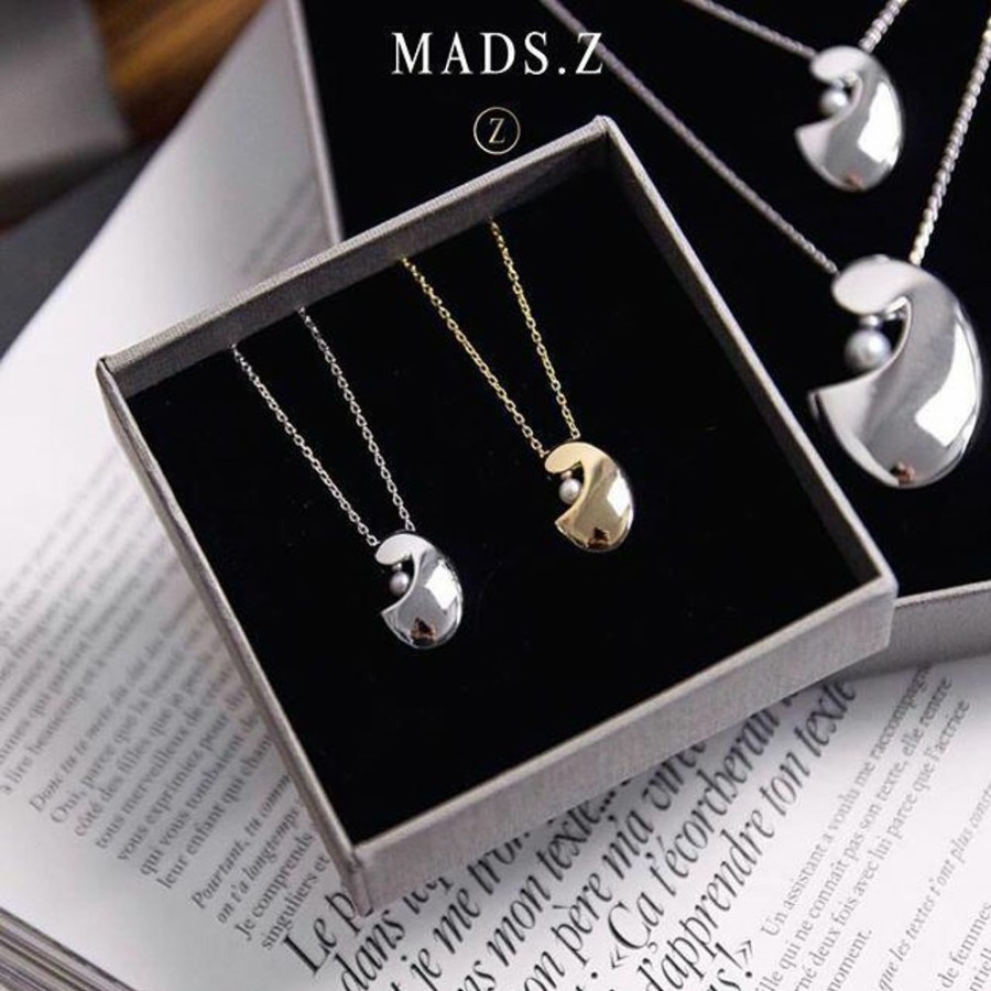 Jewellery Mads Z | Mother/Child Silver Necklace