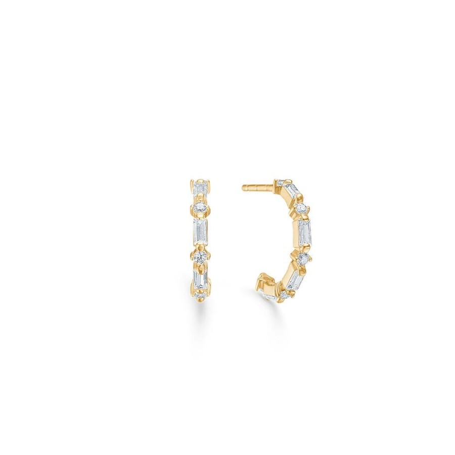 Jewellery Mads Z | Everest Earrings In 8 Ct. Gold