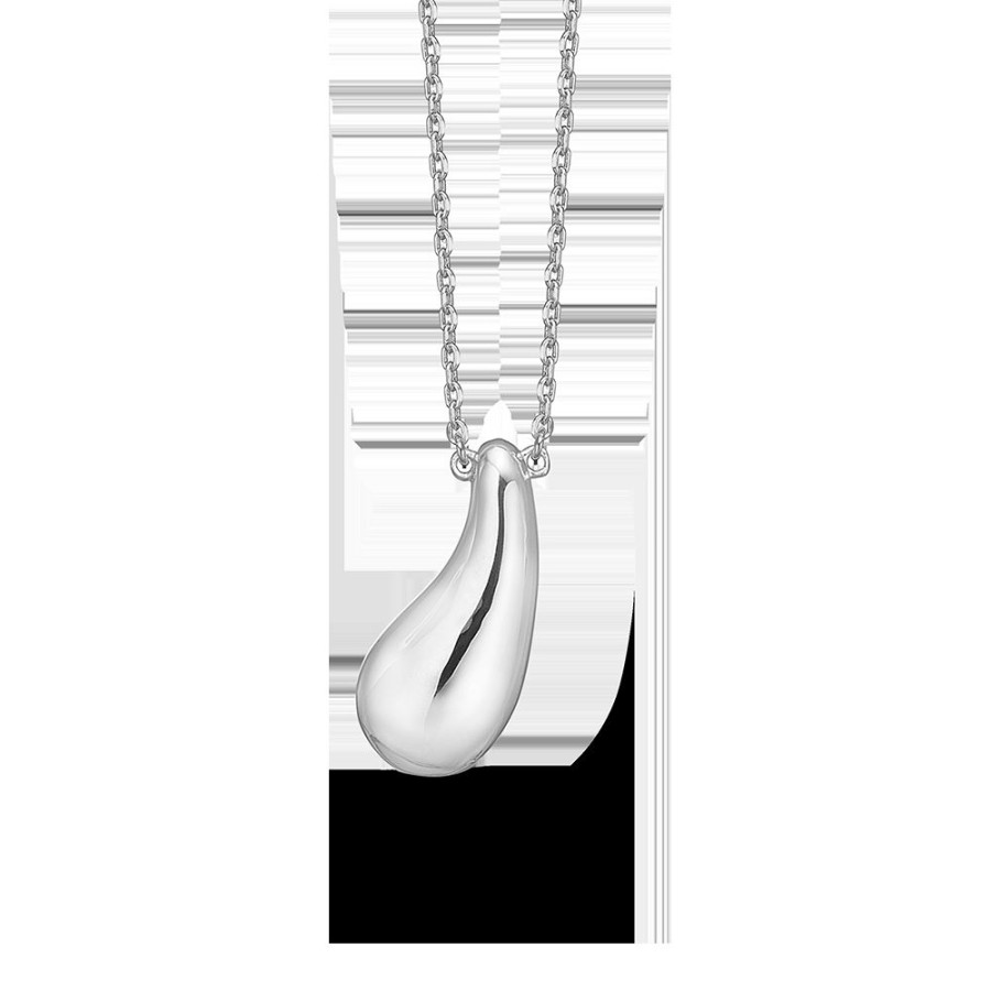 Jewellery Mads Z | Drop Silver Necklace