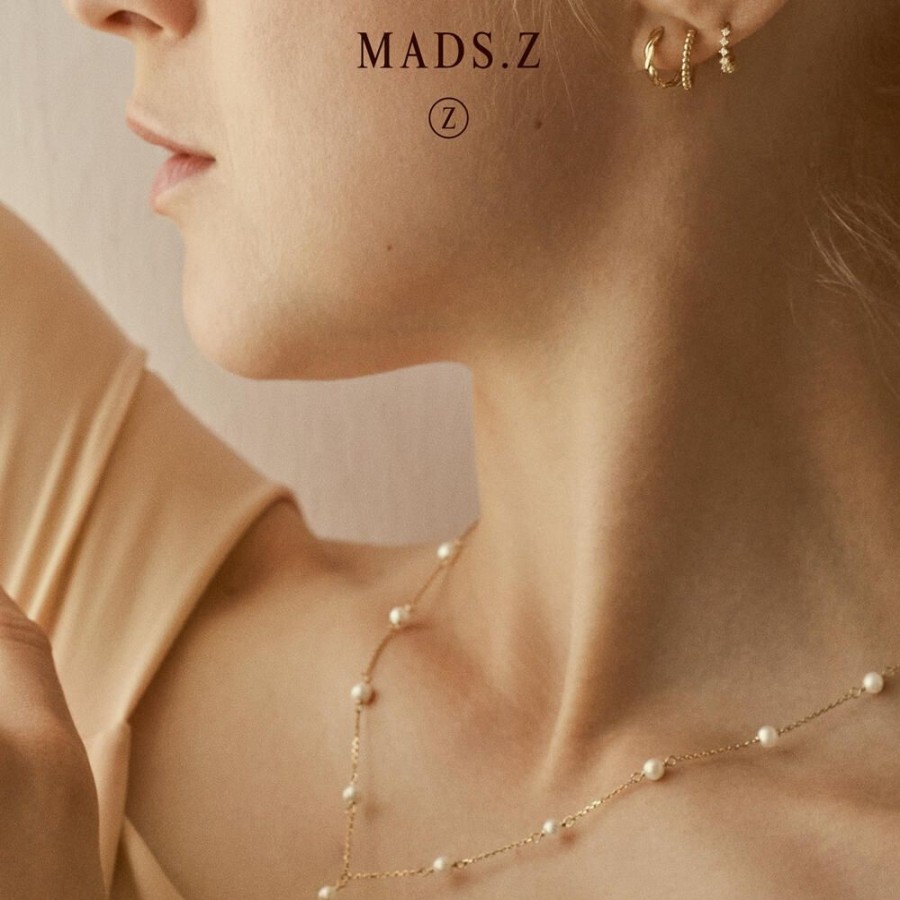 Jewellery Mads Z | Olivia Necklace 8 Ct. Gold