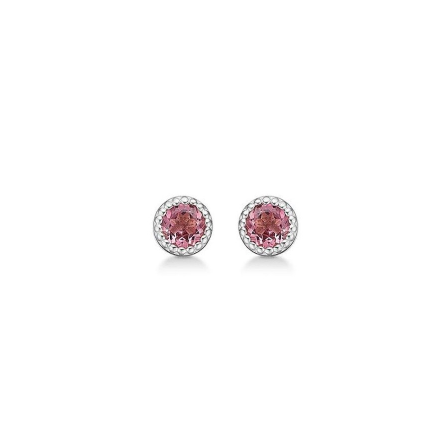 Jewellery Mads Z | Luxury Rainbow Earrings In 14 Kt. White Gold