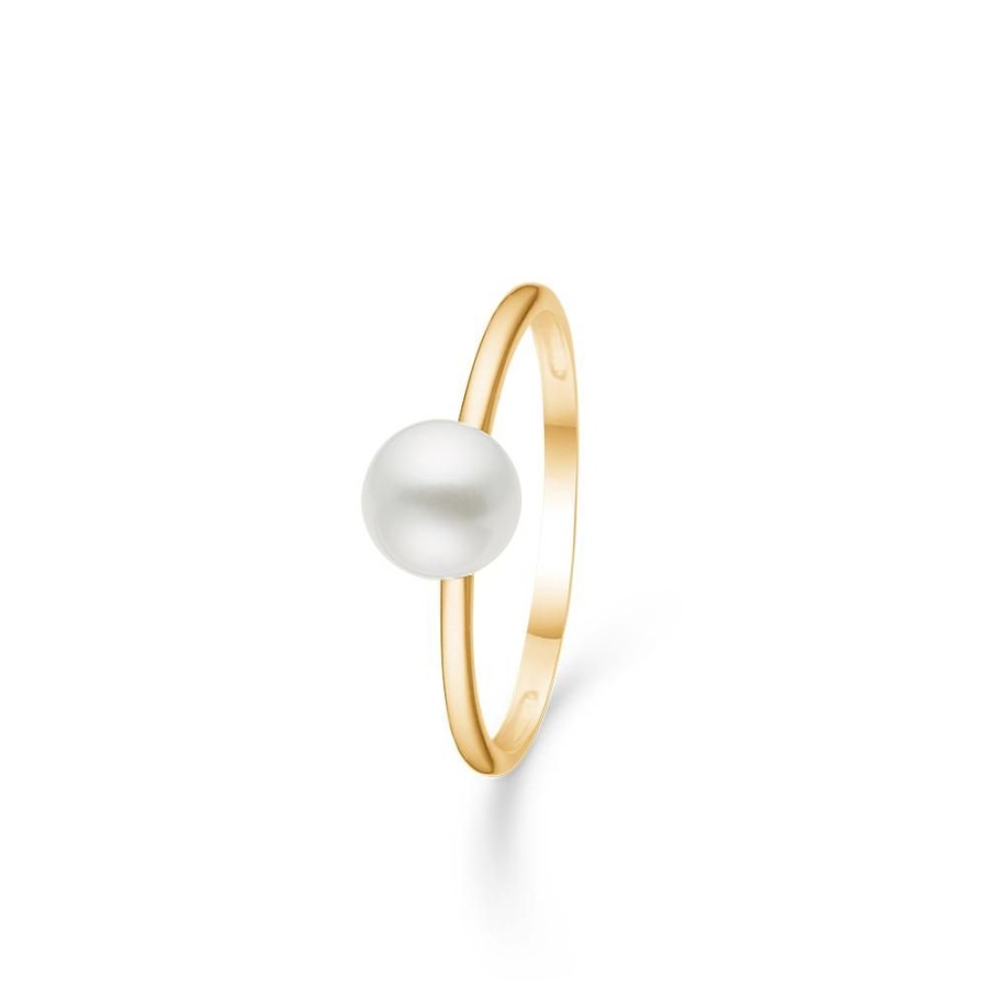 Jewellery Mads Z | Moonlight Ring 8 Ct. Gold