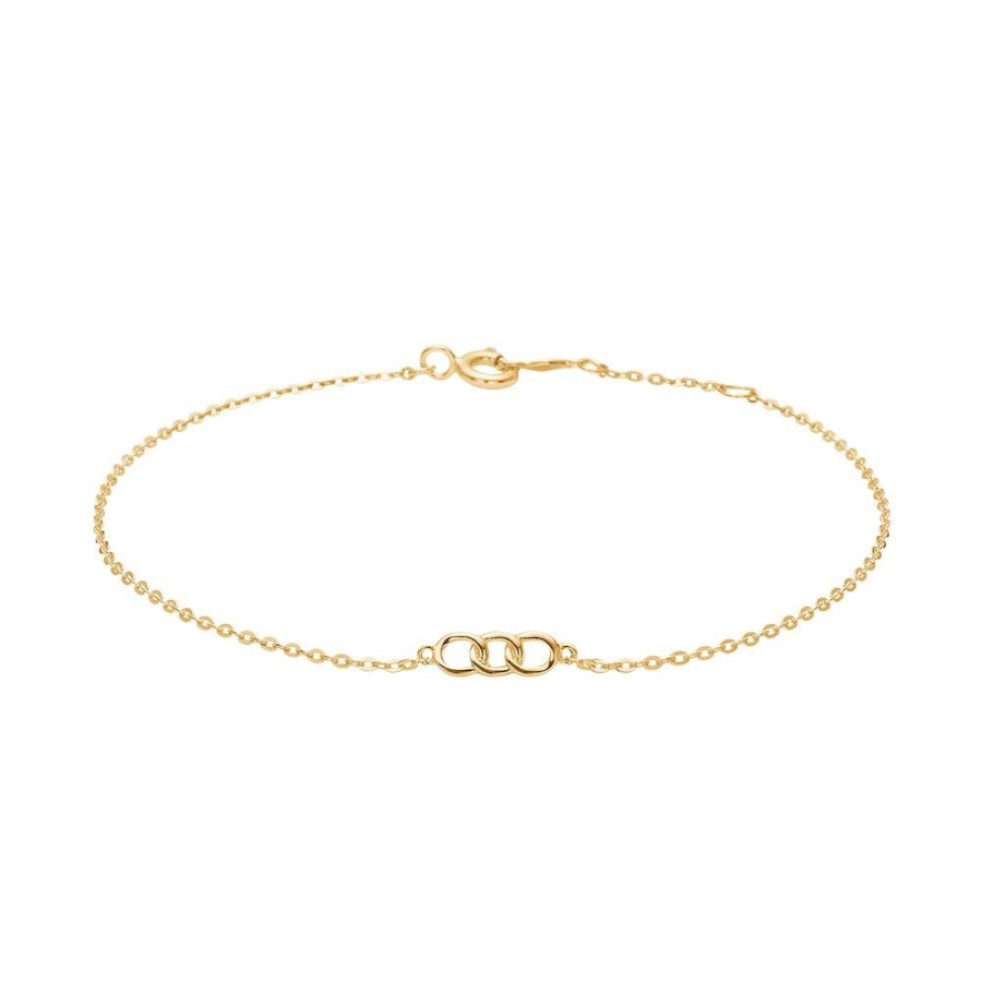 Jewellery Mads Z | Phoebe Bracelet In 8 Ct. Gold