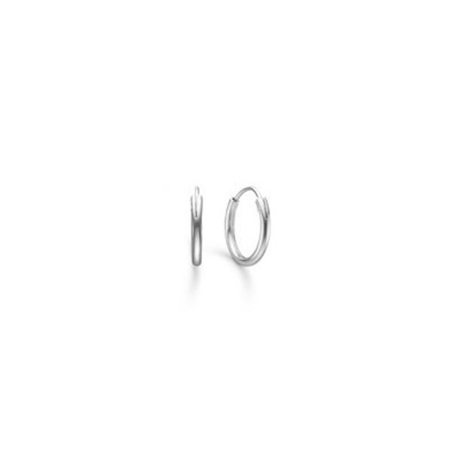 Jewellery Mads Z | Silver Hoops 12 Mm