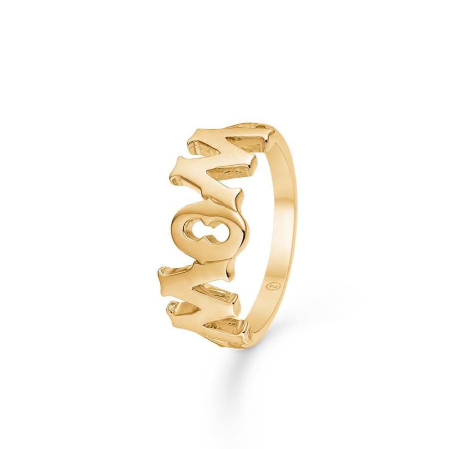 Jewellery Mads Z | Wow/Mom Ring 14 Ct. Gold