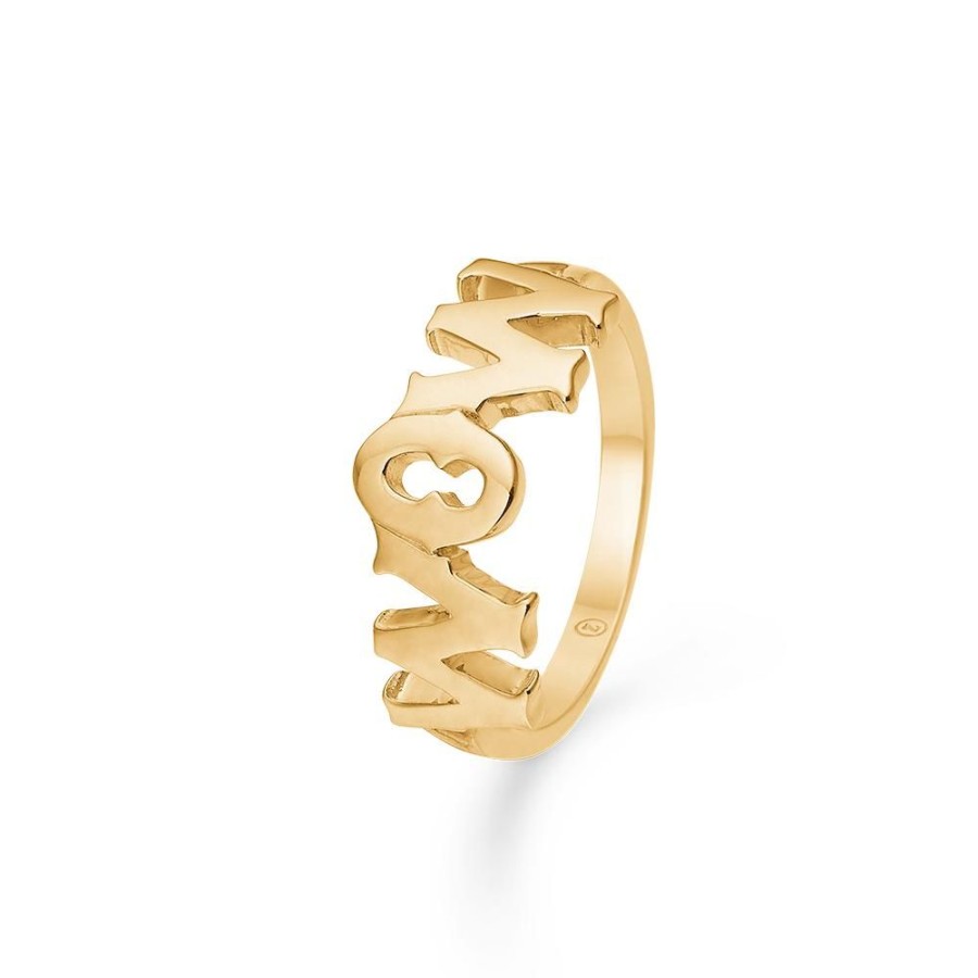 Jewellery Mads Z | Wow/Mom Ring 14 Ct. Gold