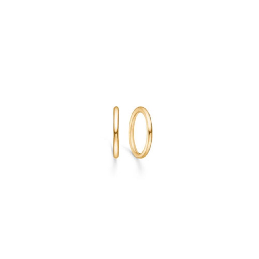 Jewellery Mads Z | 8 Ct. Gold Hoops 10 Mm