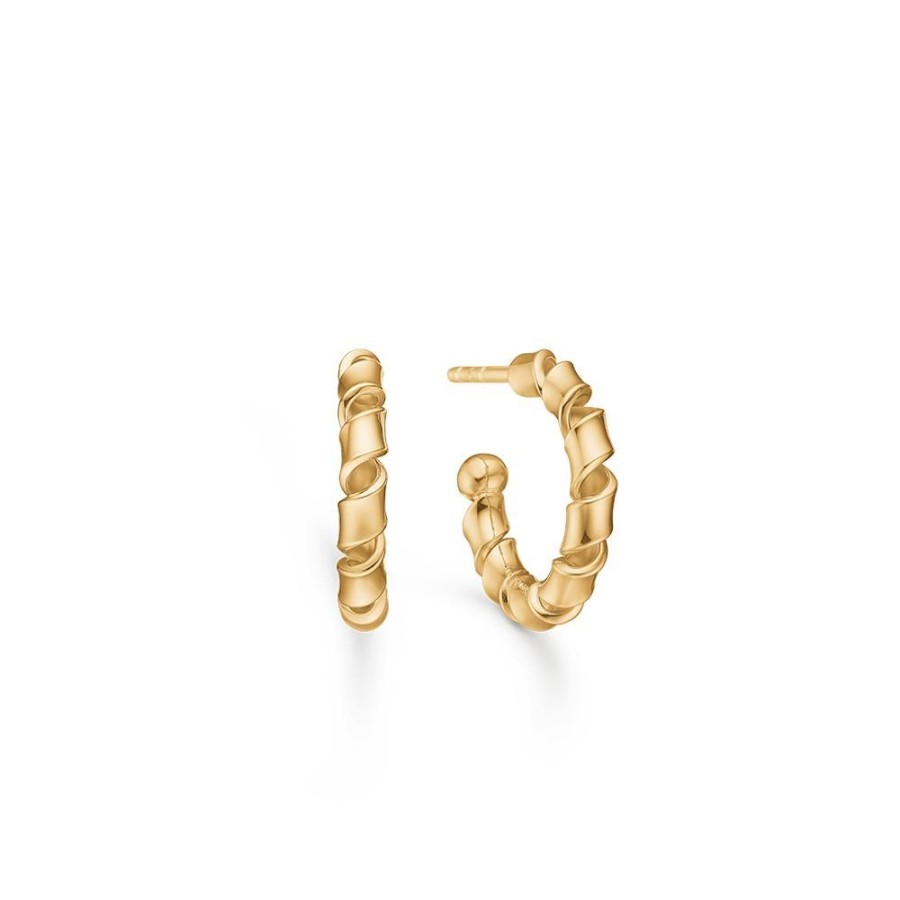 Jewellery Mads Z | Poetry Coil Earrings In 14 Ct. Gold