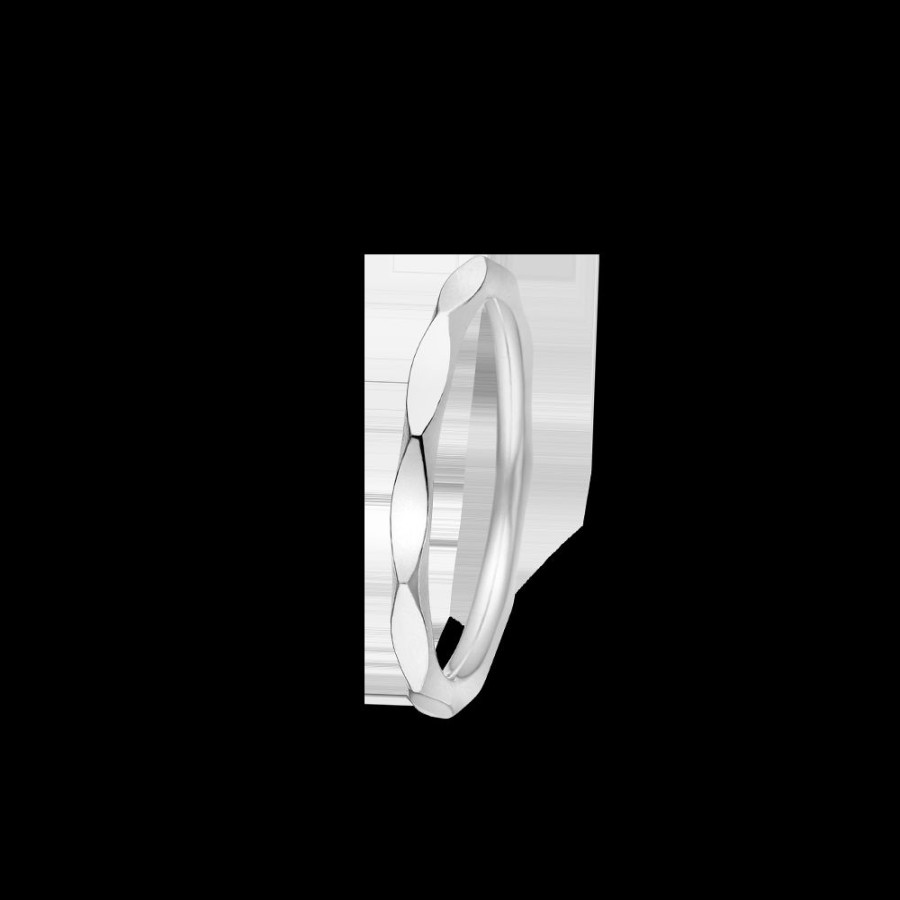 Jewellery Mads Z | Poetry Edge Silver Ring