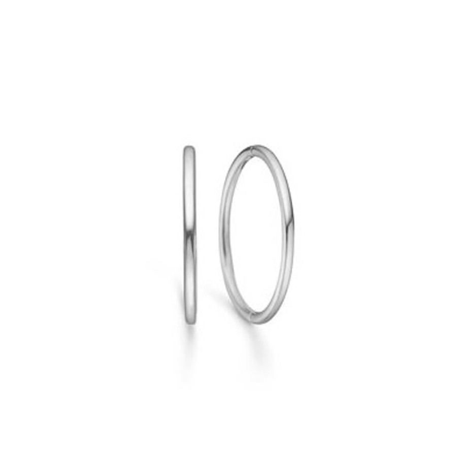 Jewellery Mads Z | Silver Hoops 15 Mm