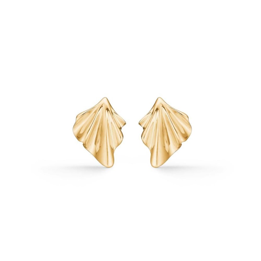 Jewellery Mads Z | Velvet Earrings In 14 Ct. Gold