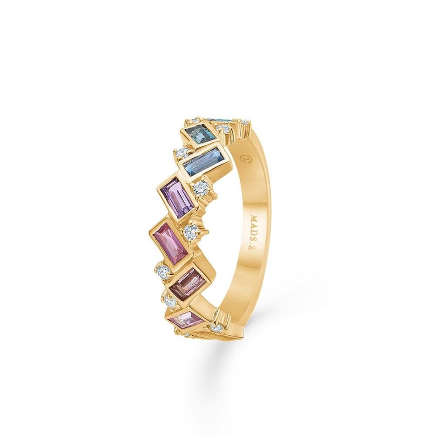 Jewellery Mads Z | Columbine Ring 14 Ct. Gold