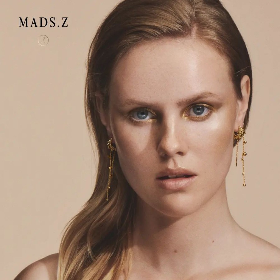 Jewellery Mads Z | Bubbles Earrings In 14 Ct. Gold