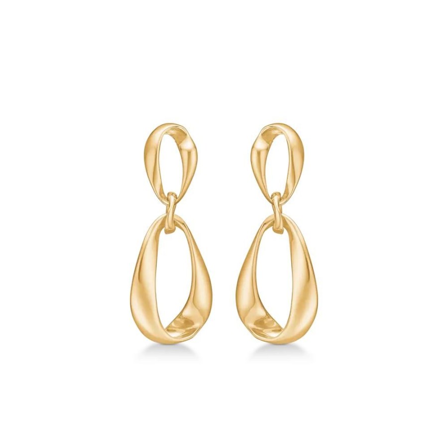 Jewellery Mads Z | Aura Earrings In 14 Kt. Gold