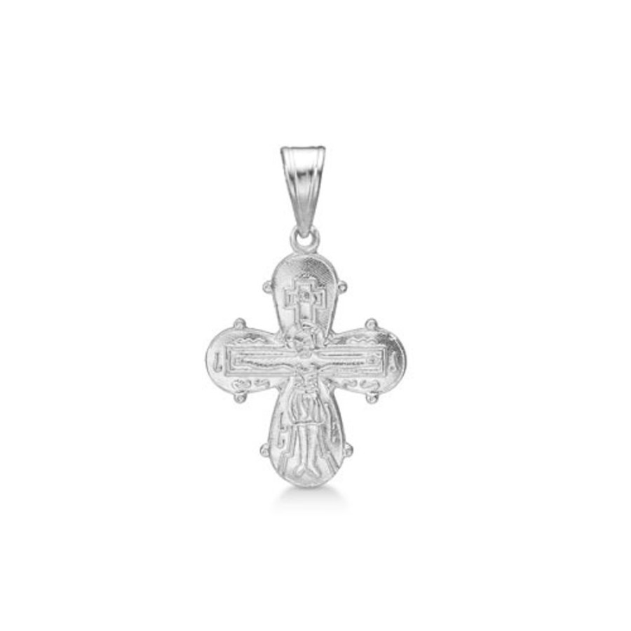 Jewellery Mads Z | Silver Dagmar Cross Blank, 19 Mm