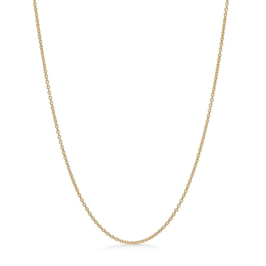 Jewellery Mads Z | Anodised Silver Chain For Pendant, 80 Cm.