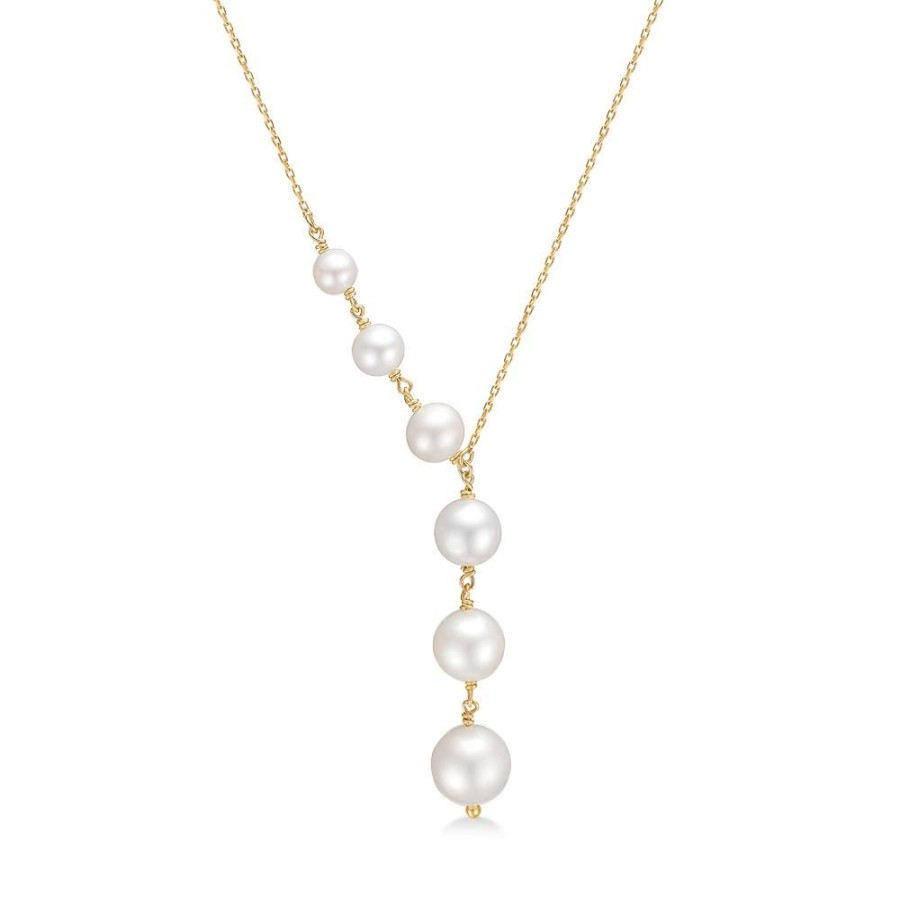 Jewellery Mads Z | Treasure Necklace In 14 Ct. Gold With Pearls (Copy)