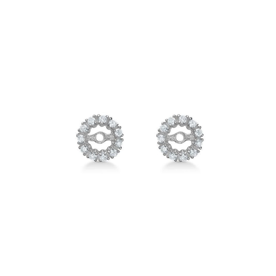 Jewellery Mads Z | Crown Tiara 14 Ct. White Gold W. 0,22 Ct.