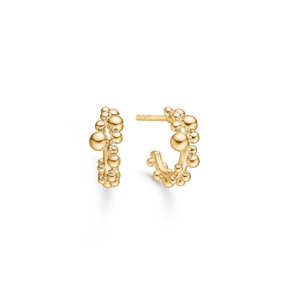 Jewellery Mads Z | Bubbles Earrings 14 Ct. Gold