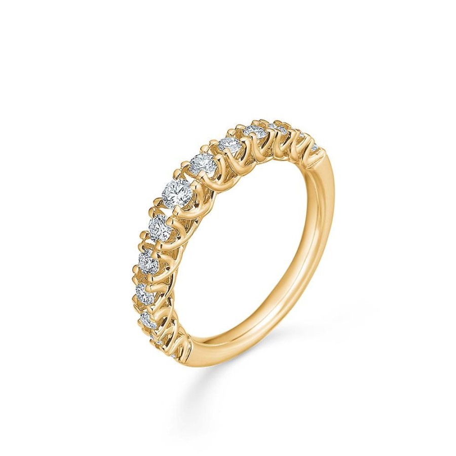 Jewellery Mads Z | Crown Princess 14 Ct. Gold W. 0,50 Ct.