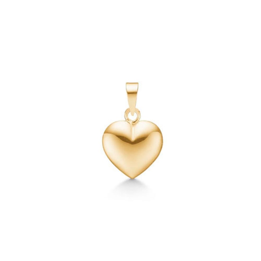 Jewellery Mads Z | 14 Ct. Gold Heart, 11 Mm