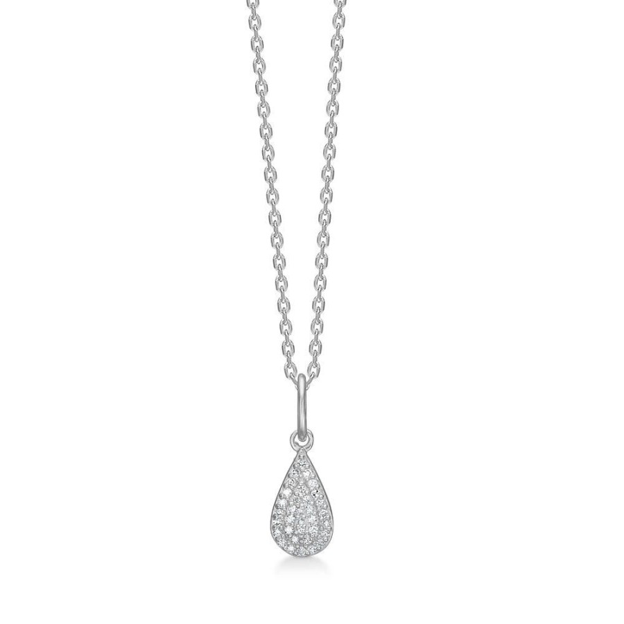 Jewellery Mads Z | Eliza Pendant 14 Ct. White Gold