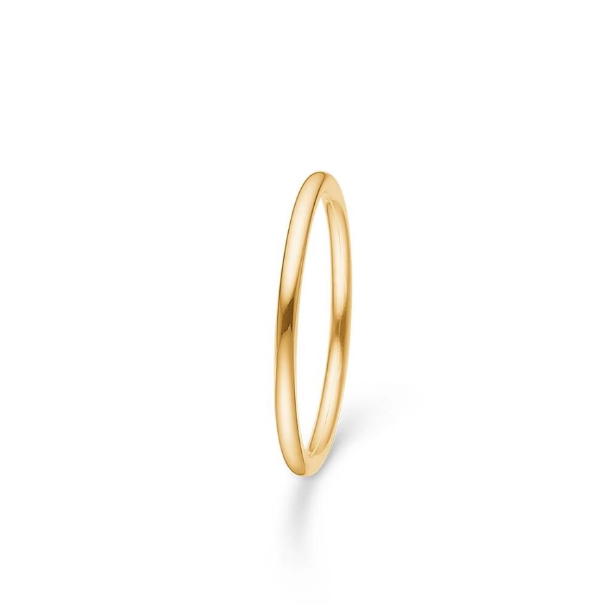 Jewellery Mads Z | Plain Ring 14 Ct. Gold