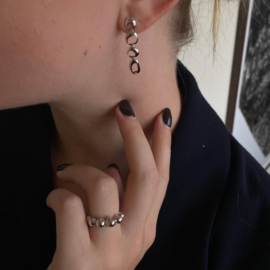 Jewellery Mads Z | Nova Silver Earrings