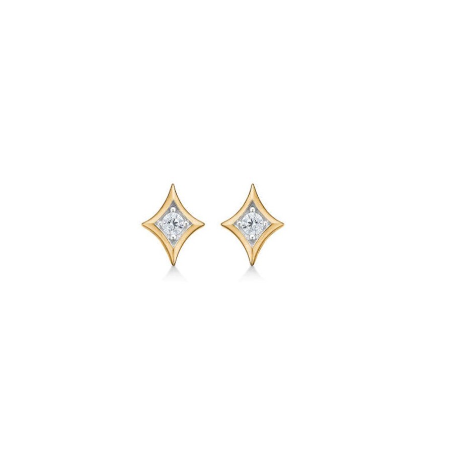 Jewellery Mads Z | Eva Earrings 8 Ct. Gold