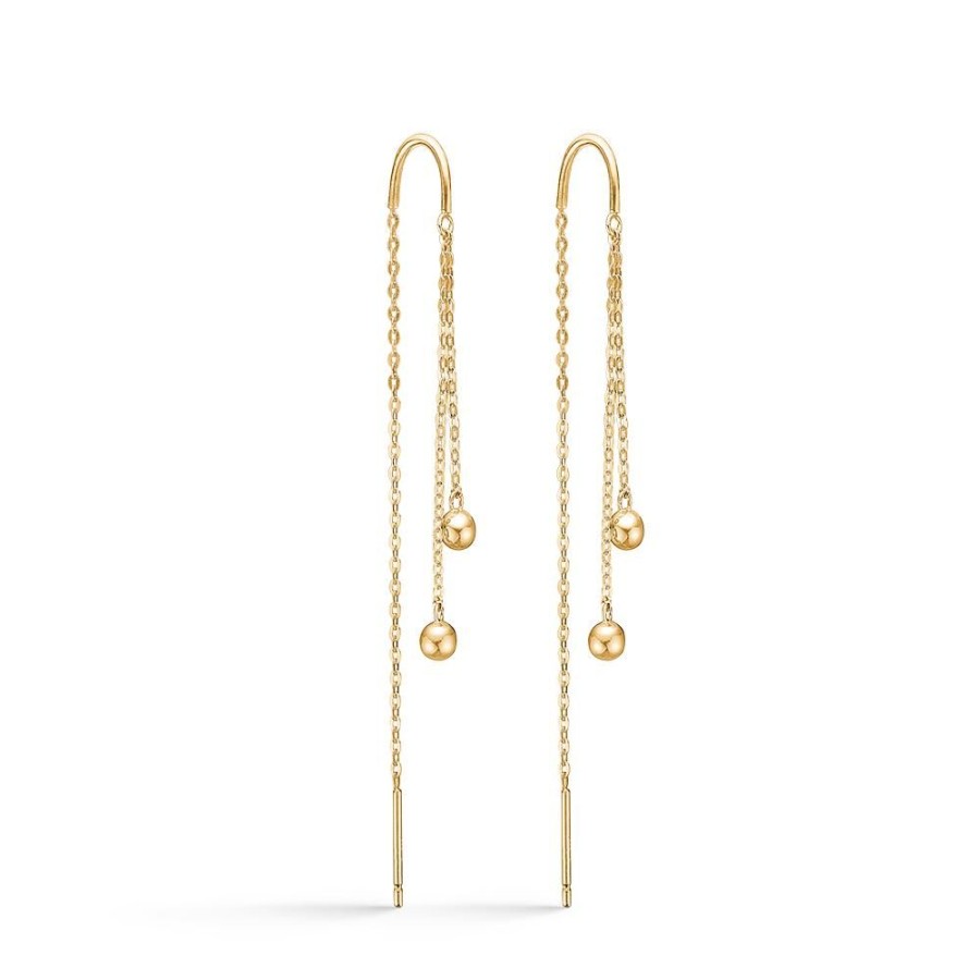 Jewellery Mads Z | Alba Earrings In 8 Ct. Gold