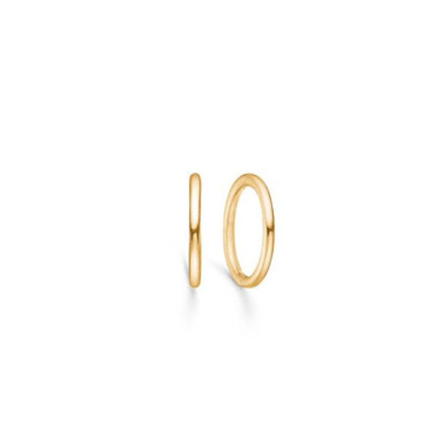 Jewellery Mads Z | 14 Ct. Gold Hoops 10 Mm