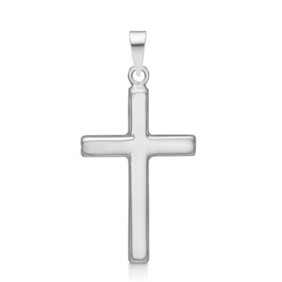 Jewellery Mads Z | Silver Cross, 25Mm