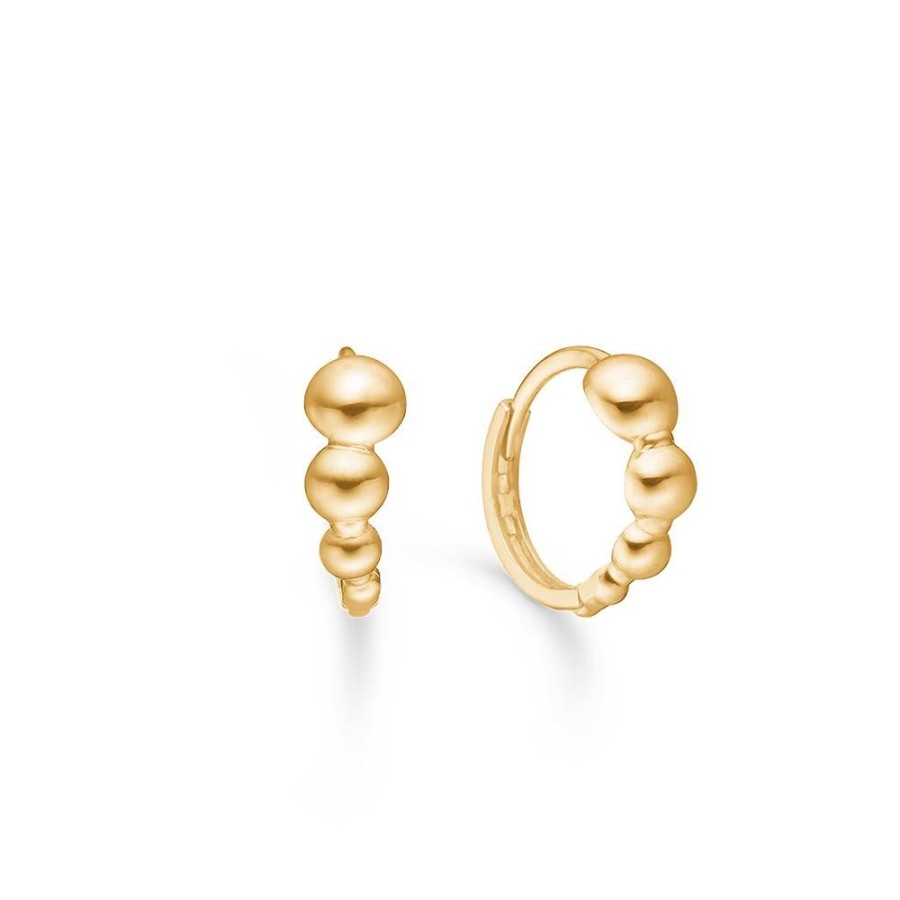 Jewellery Mads Z | Alba Earrings In 8 Ct. Gold