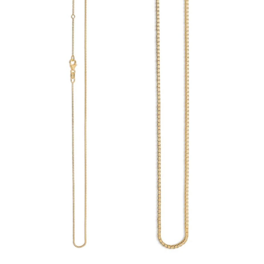 Jewellery Mads Z | 8 Ct. Gold Chain For Pendant, 45 Cm.