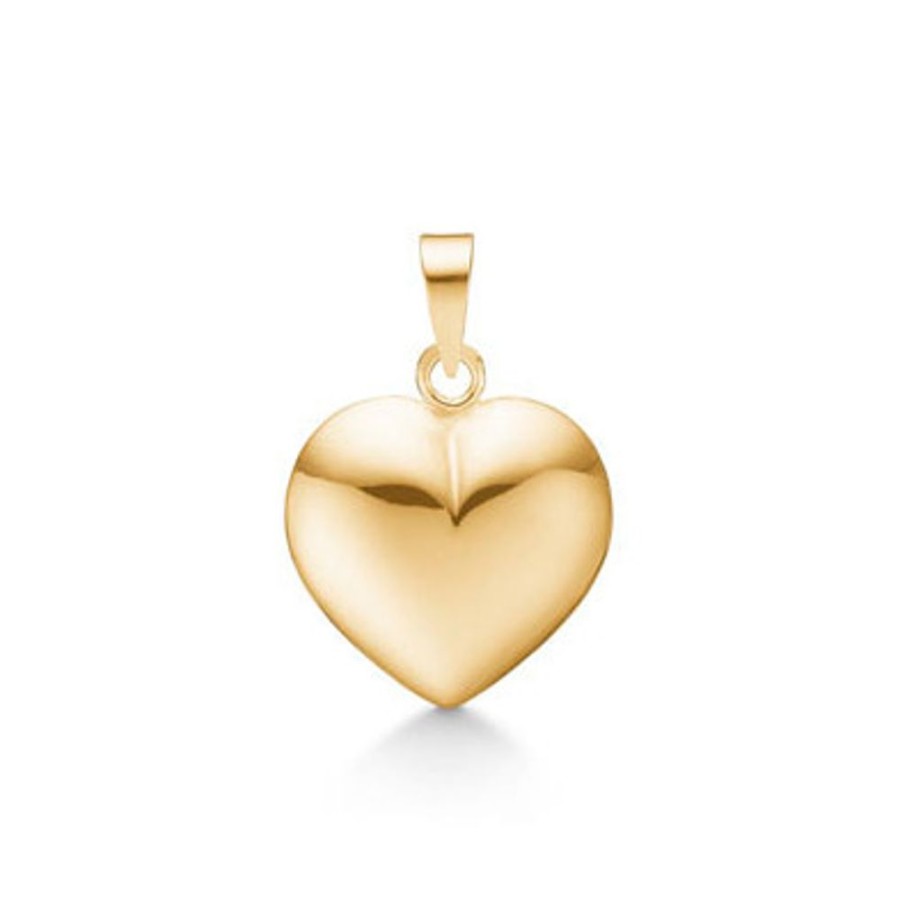 Jewellery Mads Z | 8 Ct. Gold Heart, 13 Mm