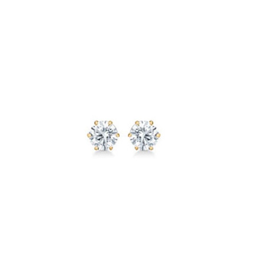 Jewellery Mads Z | 14 Ct. Gold Earrings, 5 Mm.