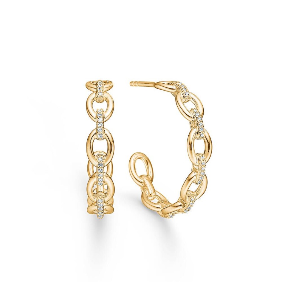 Jewellery Mads Z | Posh Earrings 14 Ct. Gold