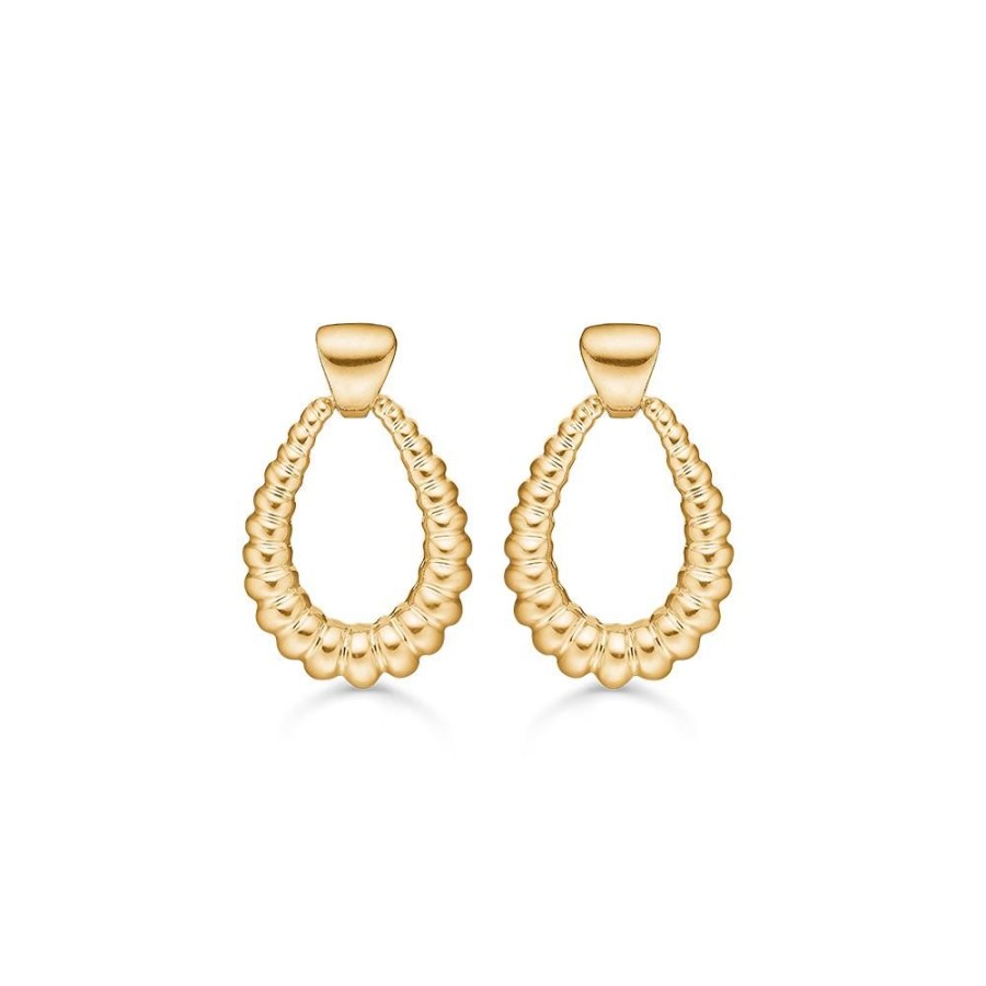 Jewellery Mads Z | Saga Earrings 14 Ct. Gold